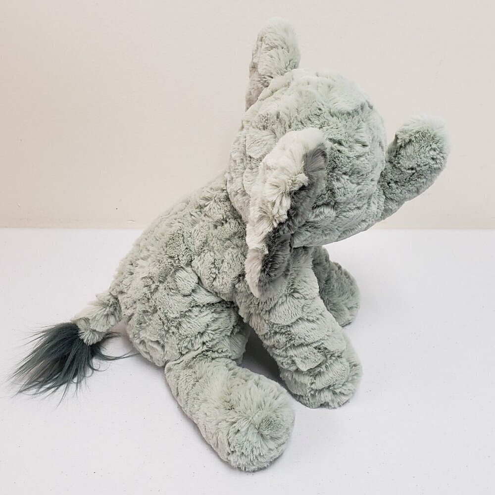 Gund Cozys Elephant Green Gray 6058948 Stuffed Animal Plush - Picture 2 of 10